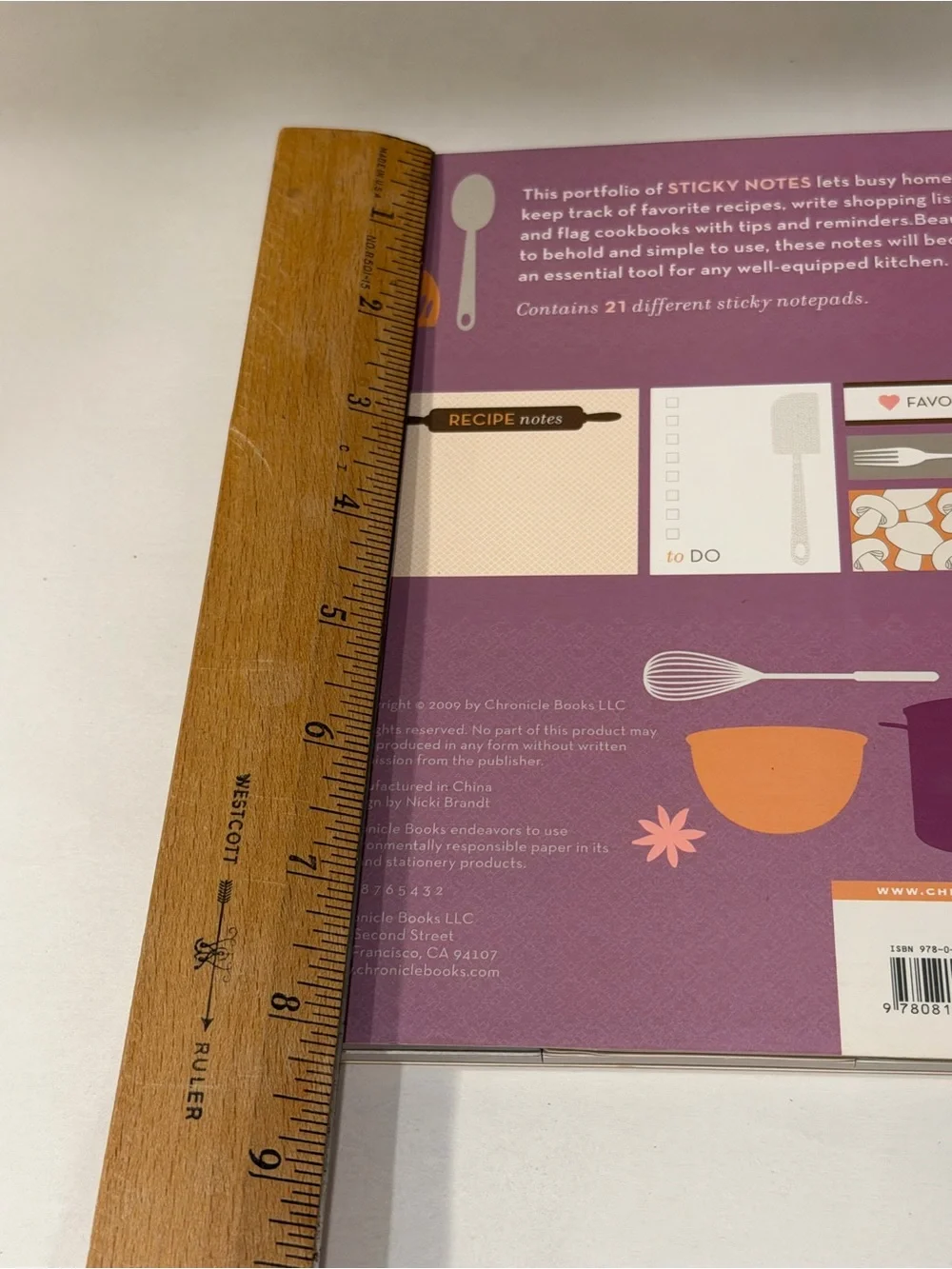 Chronicle Books compact sticky